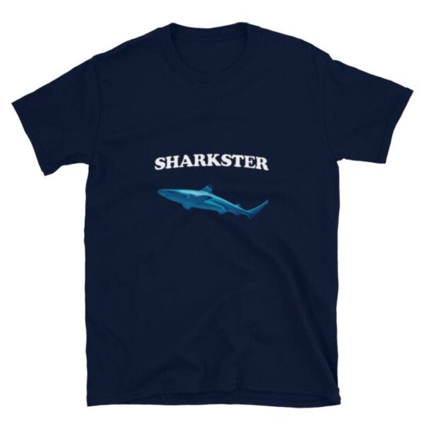 Shark funny Short-Sleeve Unisex T-Shirt - Image 2