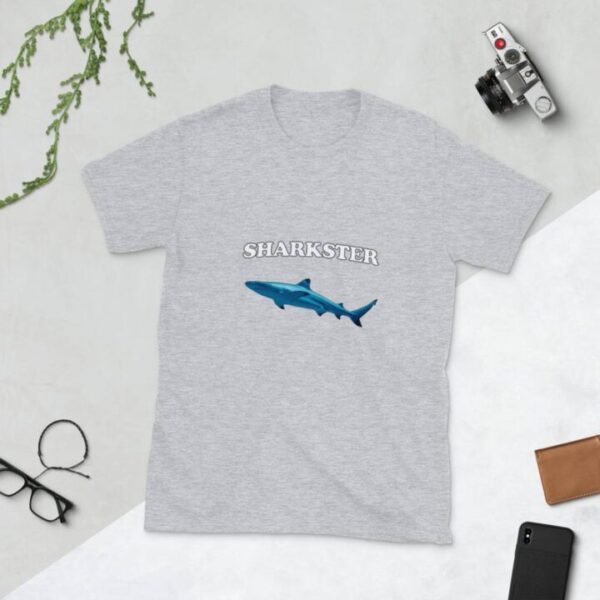 Shark funny Short-Sleeve Unisex T-Shirt - Image 6