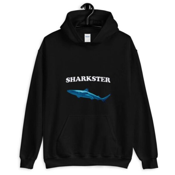 Shark funny Unisex Hoodie - Image 2