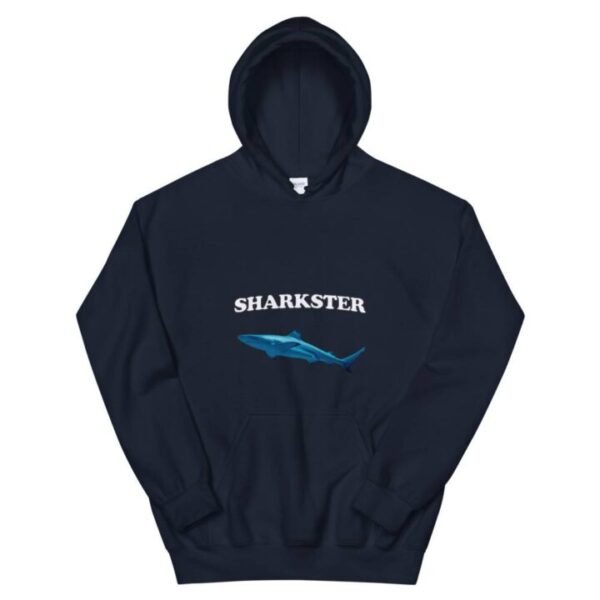 Shark funny Unisex Hoodie - Image 4