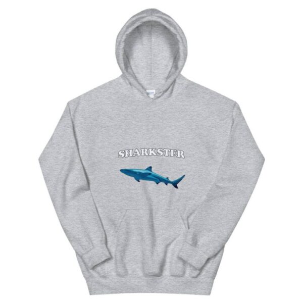 Shark funny Unisex Hoodie - Image 7