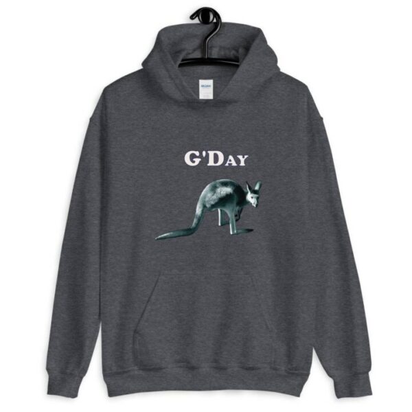 Funny Kangaroo Unisex Hoodie - Image 2