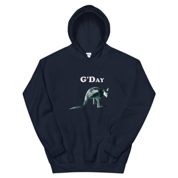 Funny Kangaroo Unisex Hoodie - Image 6