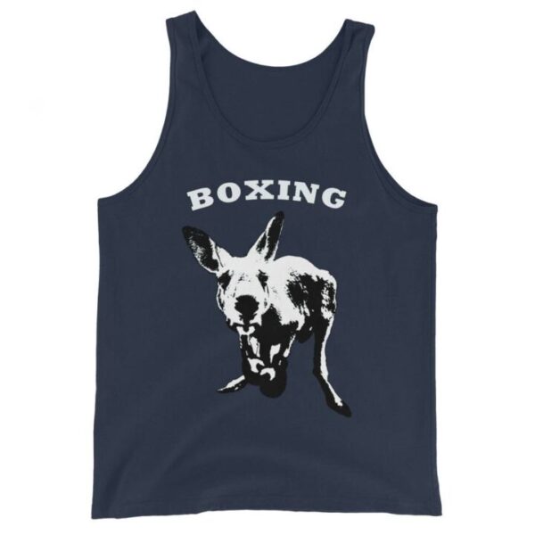 Funny Kangaroo in Boxing Gloves Unisex Tank Top - Image 4