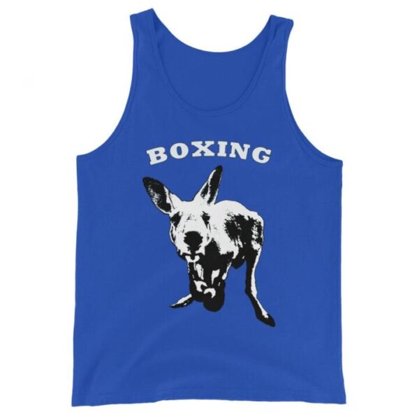 Funny Kangaroo in Boxing Gloves Unisex Tank Top