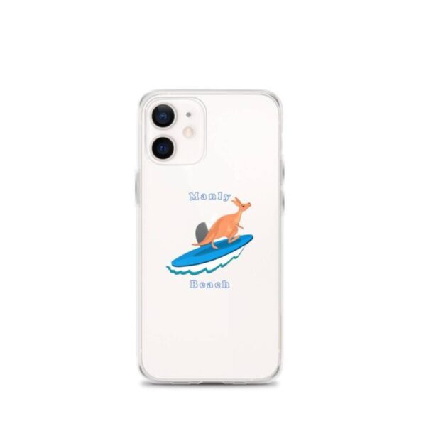 iPhone Case Kangaroo surfing on surf board in Manly Beach Sydney - Image 10