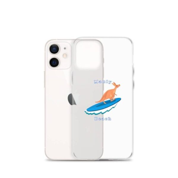 iPhone Case Kangaroo surfing on surf board in Manly Beach Sydney - Image 11