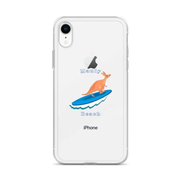 iPhone Case Kangaroo surfing on surf board in Manly Beach Sydney - Image 27