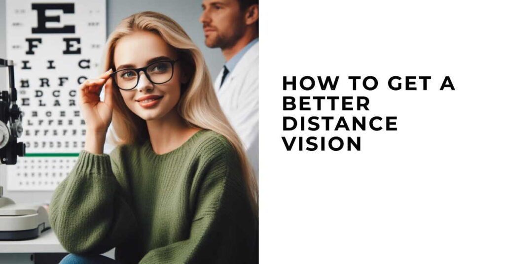 How to get better Distance vision