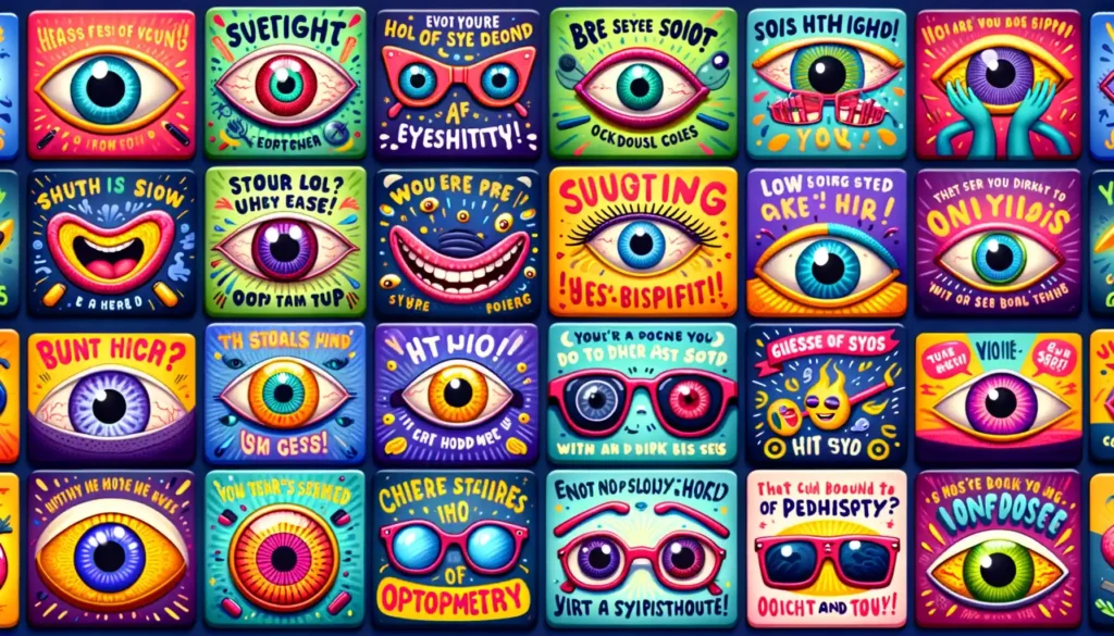 The best Funny Eyesight Jokes and optometry jokes about vision to laugh