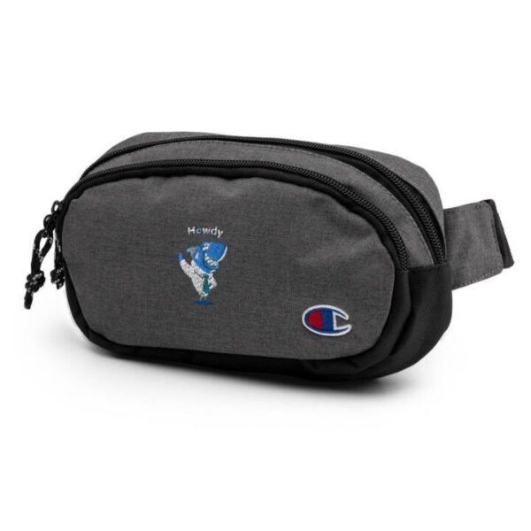 Cute shark Howdy Champion fanny pack - Image 4