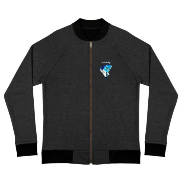 Cute Shark Howdy Bomber Jacket