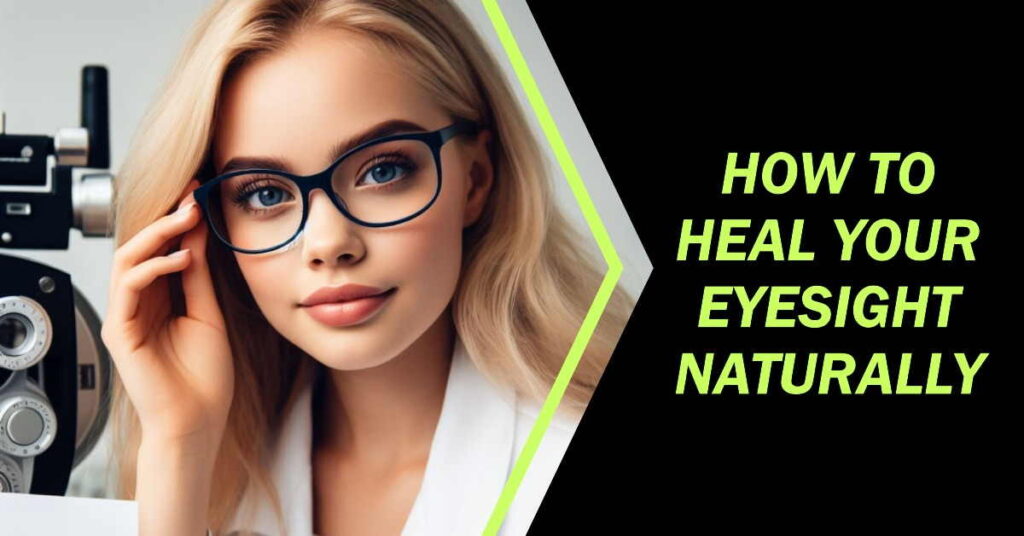 how to heal your eyesight naturally