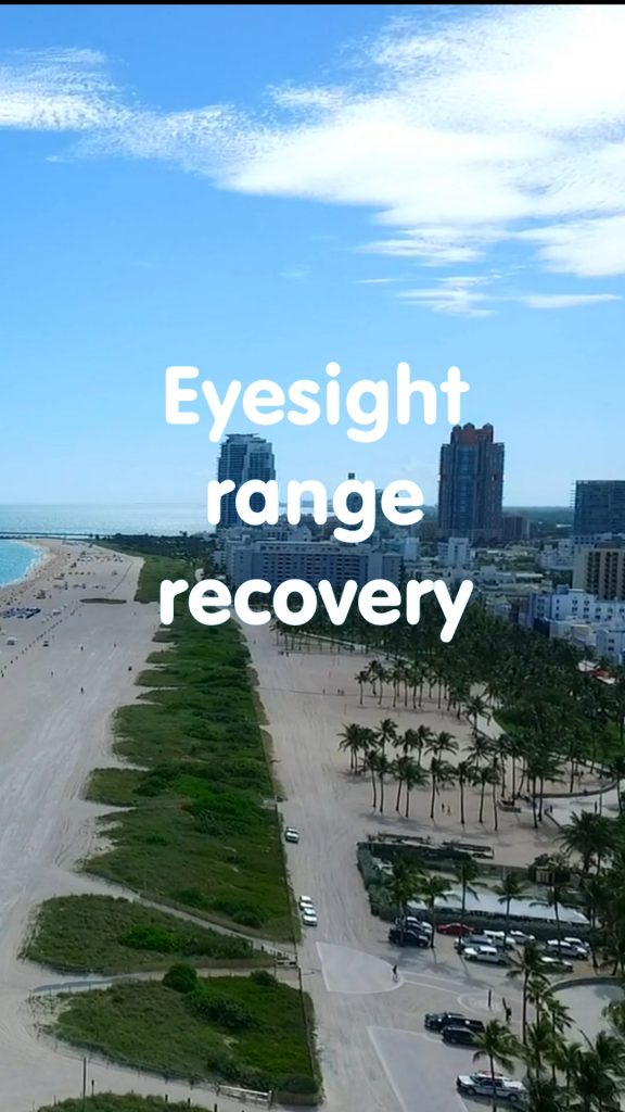 How to recover Eyesight range