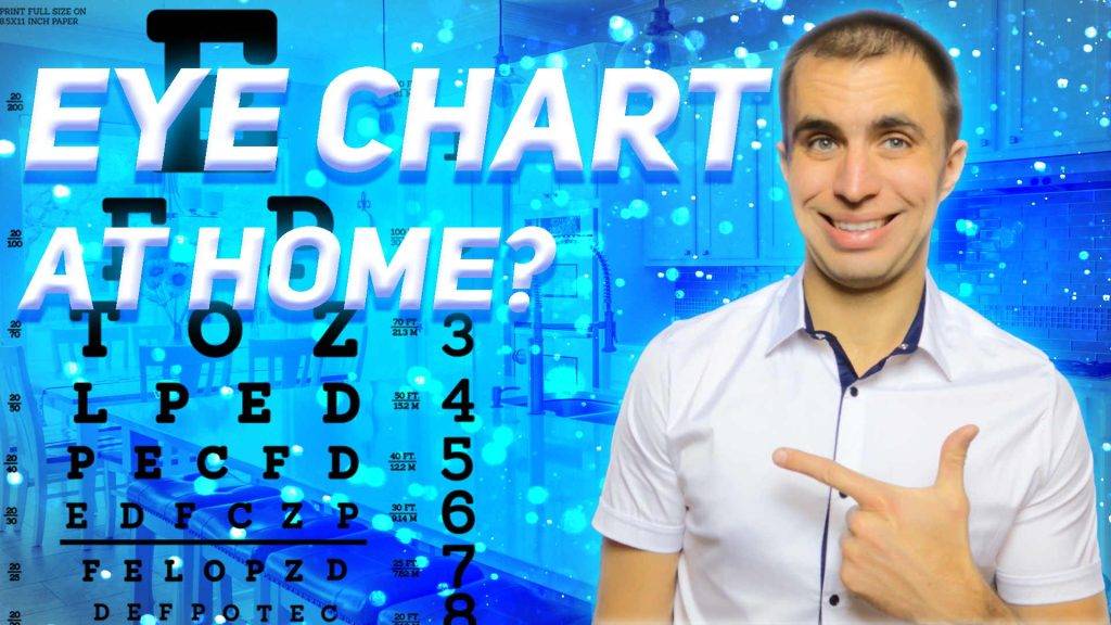 harm of eye chart at home for natural vision improvement