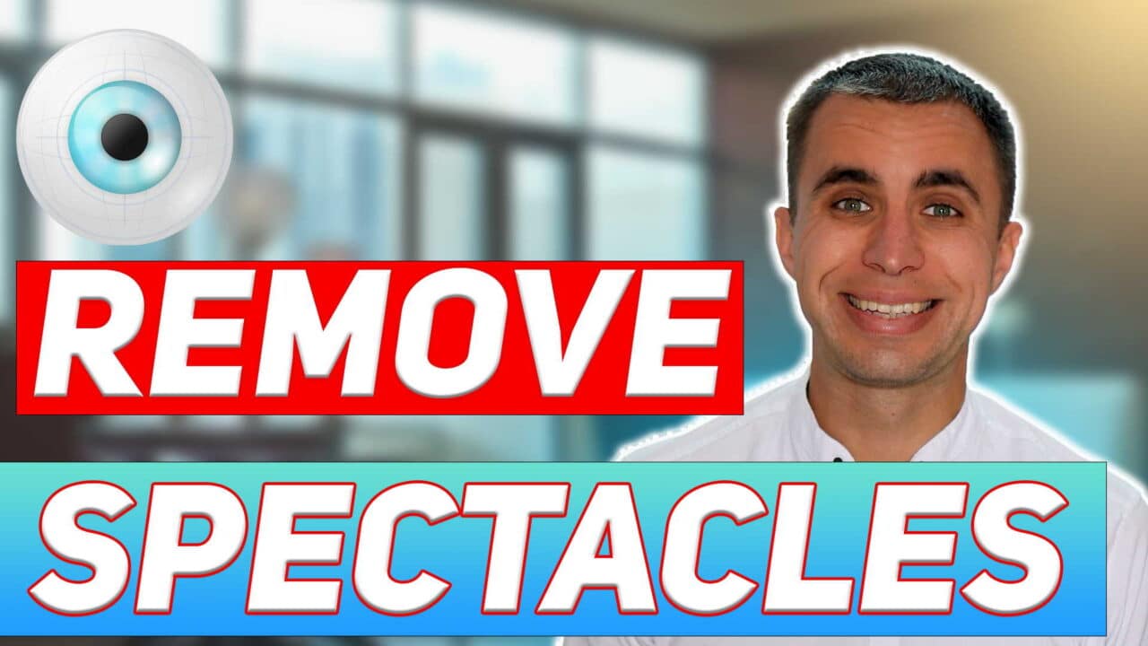 How to remove spectacles permanently Eyesight Academy