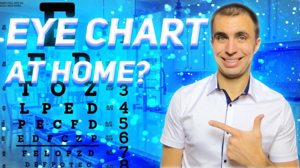 eye chart at home