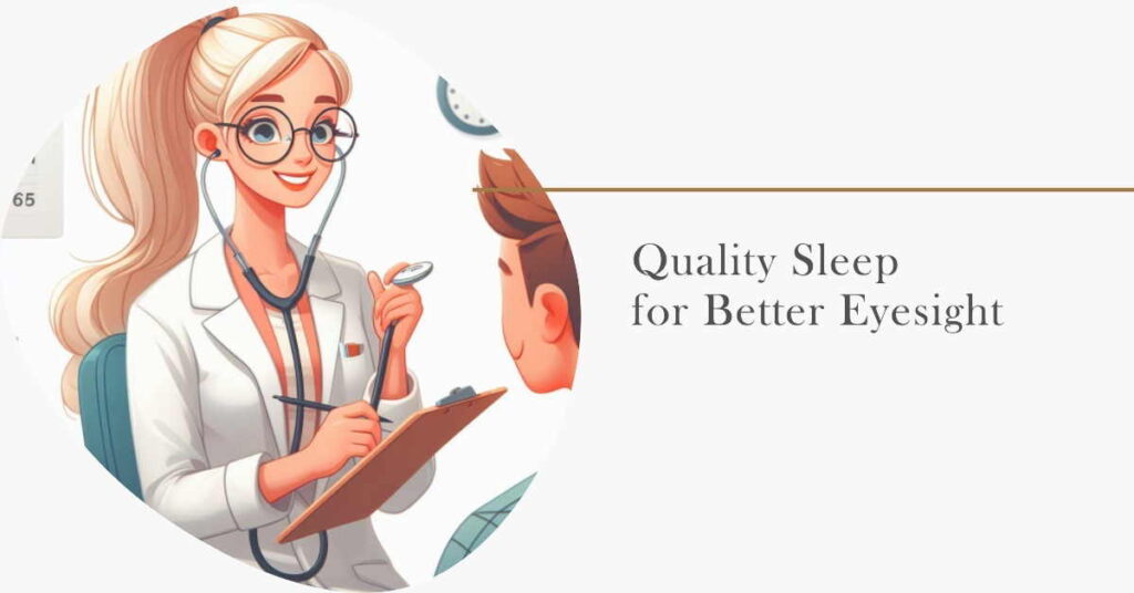 adequate sleep for better eyesight