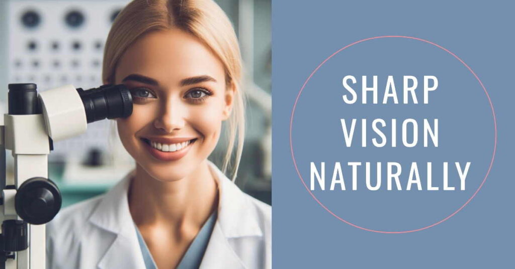 sharp vision naturally