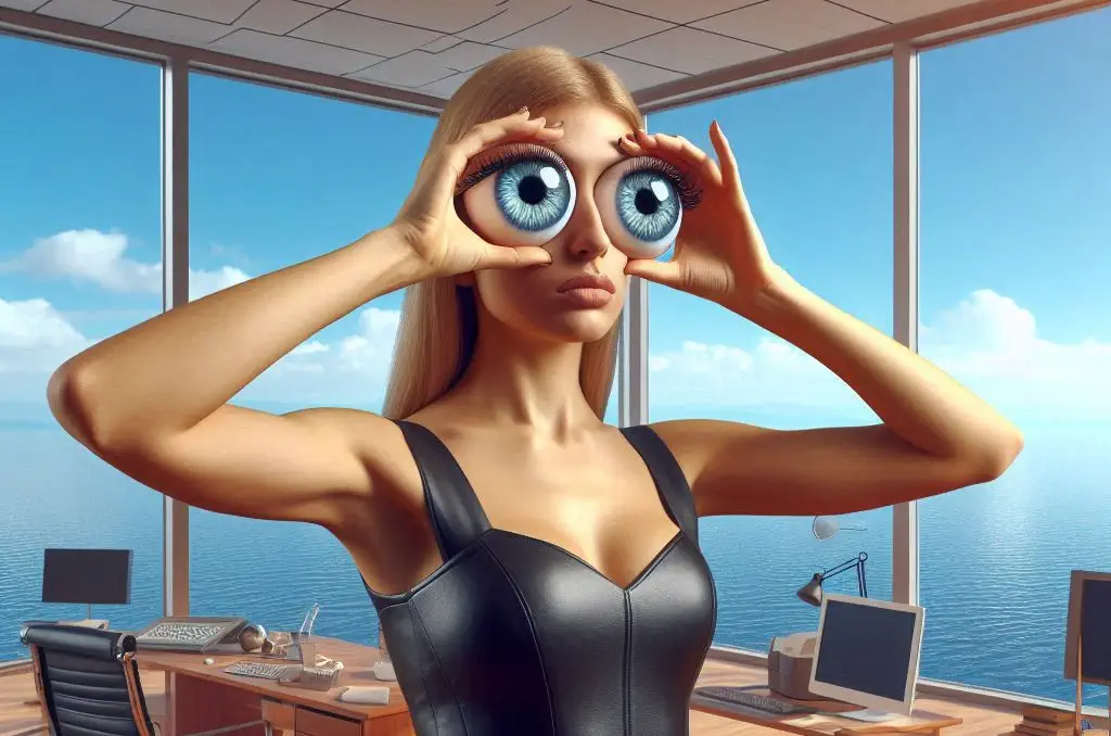 Why Your Eyeball Feels Weird: Eye Elongation and Eye Muscle Tension